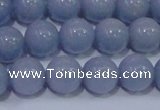 CAS203 15.5 inches 10mm round blue angel skin gemstone beads