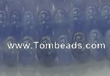 CBC443 15.5 inches 7*12mm rondelle blue chalcedony beads