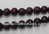 CBD152 15.5 inches 8mm round Chinese brecciated jasper beads