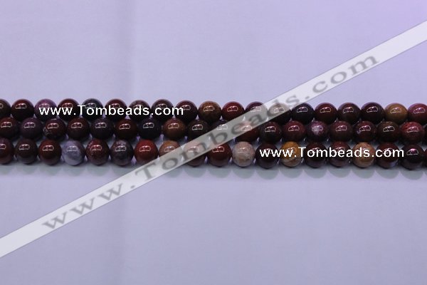 CBD303 15.5 inches 10mm round brecciated jasper beads wholesale