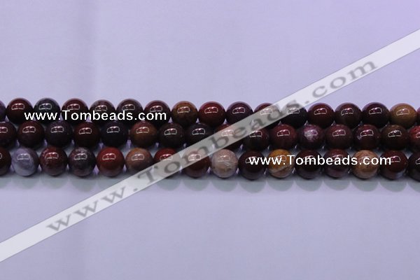 CBD305 15.5 inches 14mm round brecciated jasper beads wholesale