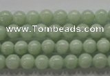 CBJ308 15.5 inches 6mm round A grade natural jade beads