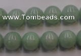 CBJ414 15.5 inches 12mm round natural jade beads wholesale