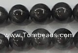 CBJ504 15.5 inches 10mm round black jade beads wholesale