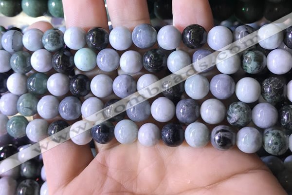 CBJ722 15.5 inches 8mm round jade gemstone beads wholesale