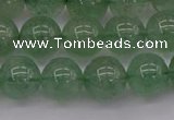 CBQ493 15.5 inches 10mm round green strawberry quartz beads