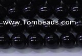 CBQ501 15.5 inches 6mm round natural black quartz beads