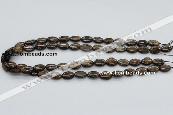 CBZ04 15.5 inches 10*14mm oval bronzite gemstone beads wholesale