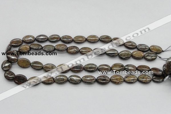 CBZ05 15.5 inches 12*16mm oval bronzite gemstone beads wholesale