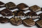 CBZ243 15.5 inches 13*18mm octagonal bronzite gemstone beads