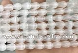 CCA377 15.5 inches 7*10mm teardrop white calcite gemstone beads