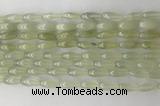CCB817 15.5 inches 5*12mm rice New jade gemstone beads wholesale