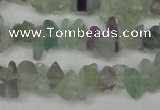 CCH207 34 inches 3*5mm fluorite chips gemstone beads wholesale