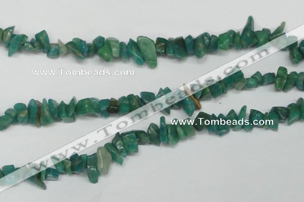 CCH231 34 inches 5*8mm Russian amazonite chips gemstone beads wholesale