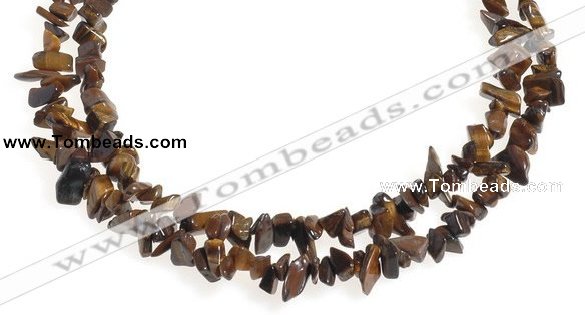 CCH30 34 inches tigers Eye chips gemstone beads wholesale
