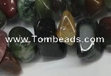 CCH304 34 inches 8*12mm Indian agate chips gemstone beads wholesale