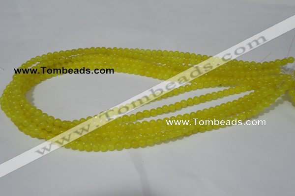 CCN01 15.5 inches 4mm round candy jade beads wholesale
