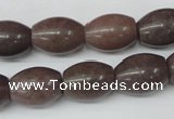 CCN116 15.5 inches 12*16mm rice candy jade beads wholesale