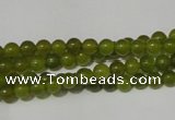 CCN12 15.5 inches 4mm round candy jade beads wholesale