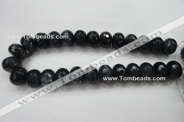 CCN1605 15.5 inches 15*20mm faceted rondelle candy jade beads