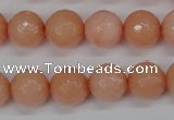 CCN1814 15 inches 12mm faceted round candy jade beads wholesale
