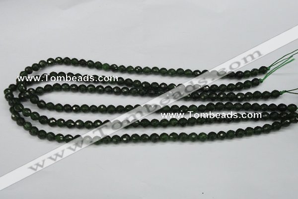 CCN1921 15 inches 6mm faceted round candy jade beads wholesale