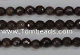 CCN1931 15 inches 6mm faceted round candy jade beads wholesale