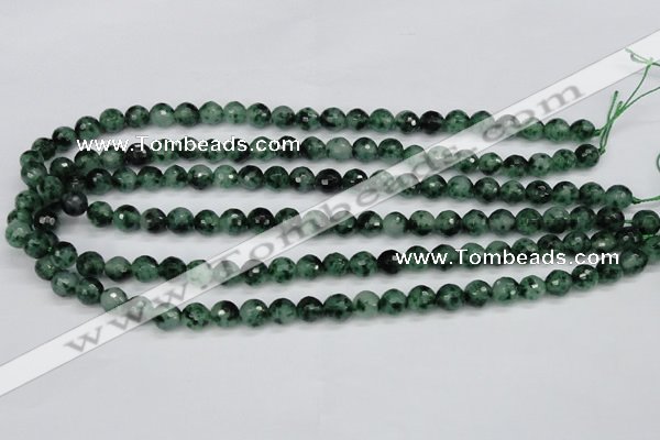 CCN1941 15 inches 6mm faceted round candy jade beads wholesale