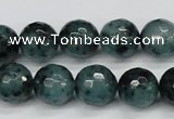 CCN1944 15 inches 12mm faceted round candy jade beads wholesale