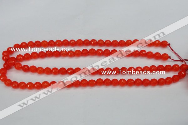 CCN1950 15 inches 4mm faceted round candy jade beads wholesale
