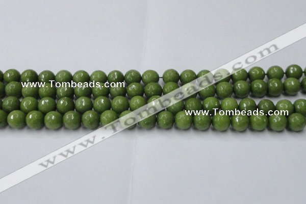 CCN2039 15 inches 10mm faceted round candy jade beads wholesale