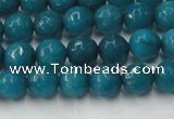 CCN2044 15 inches 6mm faceted round candy jade beads wholesale