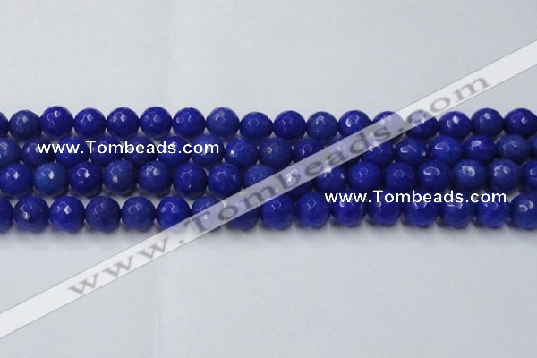 CCN2069 15 inches 14mm faceted round candy jade beads wholesale