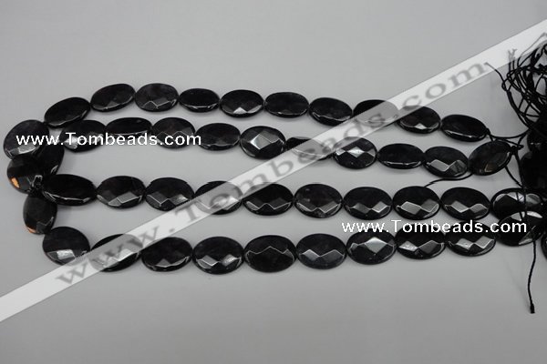 CCN2215 15.5 inches 13*18mm faceted oval candy jade beads