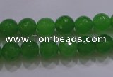 CCN2300 15.5 inches 8mm faceted round candy jade beads wholesale