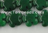 CCN2667 15.5 inches 16mm carved flower candy jade beads wholesale