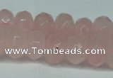CCN2870 15.5 inches 5*8mm faceted rondelle candy jade beads