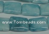 CCN2941 15.5 inches 15*20mm rectangle candy jade beads wholesale