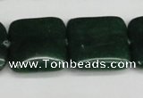 CCN3809 15.5 inches 20*20mm square candy jade beads wholesale