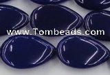 CCN3903 15.5 inches 18*25mm flat teardrop candy jade beads