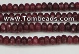 CCN4104 15.5 inches 2*4mm faceted rondelle candy jade beads