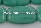 CCN4207 15.5 inches 30*40mm rectangle candy jade beads wholesale