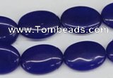 CCN540 15.5 inches 15*20mm oval candy jade beads wholesale