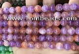 CCN5477 15 inches 8mm round candy jade beads Wholesale