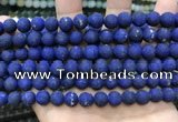 CCN5614 15 inches 8mm round matte candy jade beads Wholesale