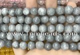 CCN5768 15 inches 10mm faceted round candy jade beads
