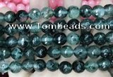 CCN5827 15 inches 10mm faceted round candy jade beads