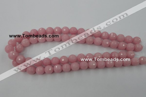 CCN854 15.5 inches 16mm faceted round candy jade beads