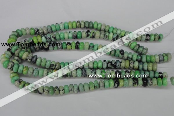 CCO15 15.5 inches 6*10mm rondelle natural chrysotine beads
