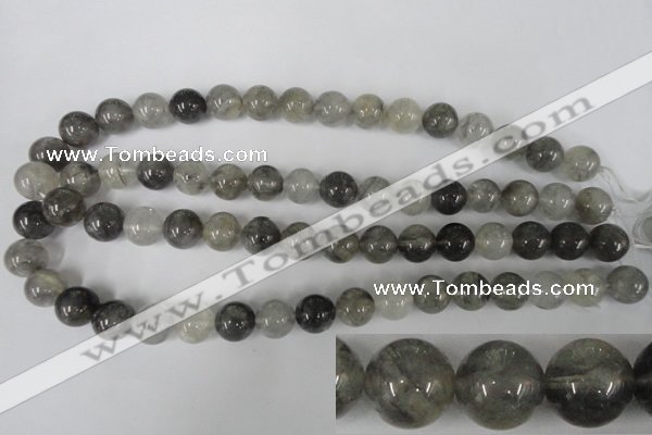 CCQ304 15.5 inches 12mm round cloudy quartz beads wholesale